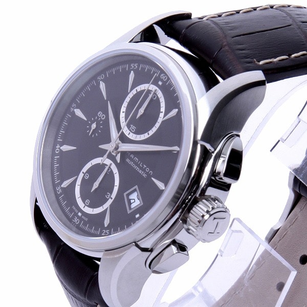 HAMILTON ハミルトン ジャスマスター クロノグラフ 腕時計 【国内正規品】 H32616533(ブラック): TiCTAC|腕時計の
