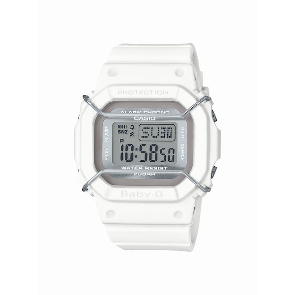 BABY-G ベイビージー CASIO カシオ ミリタリーカラー 【国内正規品】 腕時計 レディース BGD-501UM-7JF(ホワイト