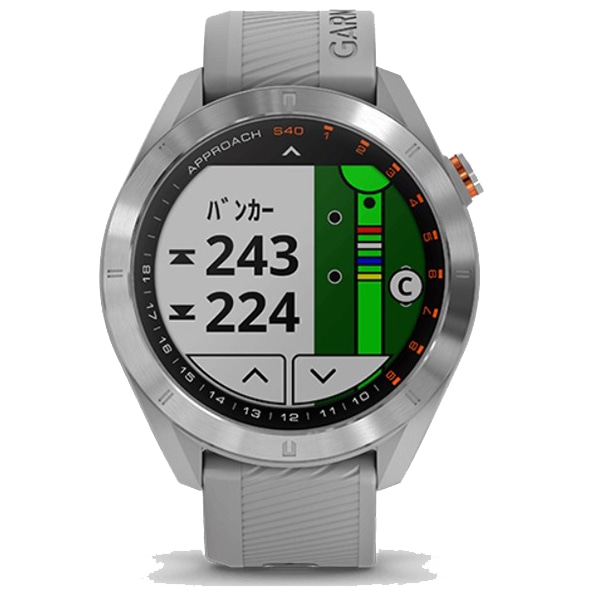 GARMIN】Approach S40 010-02140-20 Gray GPSゴルフナビの通販 ...