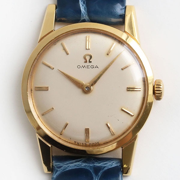 【OMEGA】ヴィンテージ 手巻 1950年代 中古 レディース(ブルー): TiCTAC｜腕時計の通販サイト - ヌーヴ・エイオンラインストア