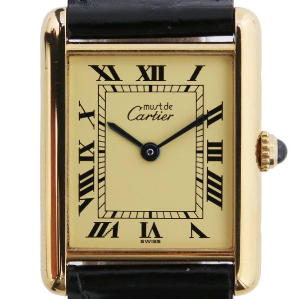 CARTIER】ヴィンテージ カルティエ マストタンク LM クォーツ 中古の ...