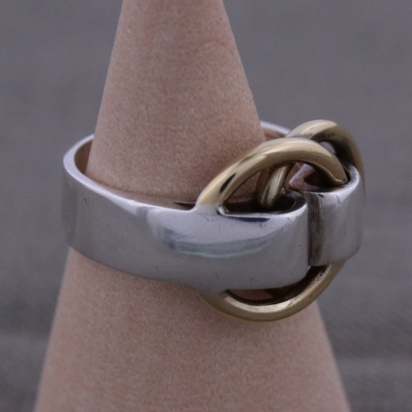 HERMES】エルメス ドゥザノー リング 9号 ユーズド 中古の通販