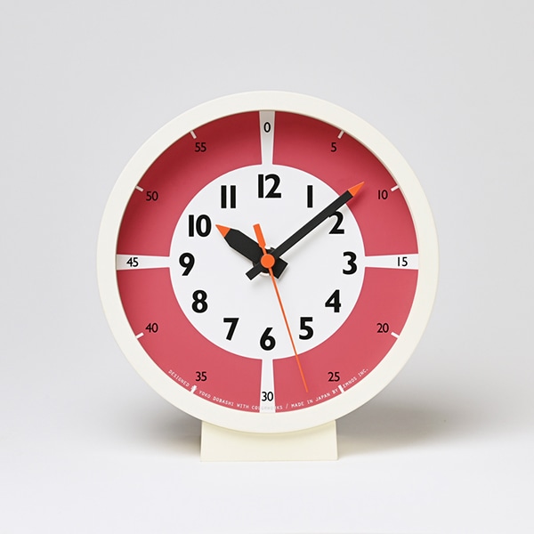 【fun pun clock】YD18-05 RE 置き時計