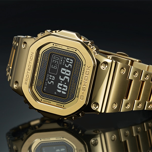 高級感 カシオ G-SHOCK GMW-B5000GD-9JF フルメタル ゴールド 腕時計