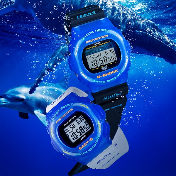 BABY-G》BGD-5700UK-2JR 「Love The Sea And The Earth」 イルカ 