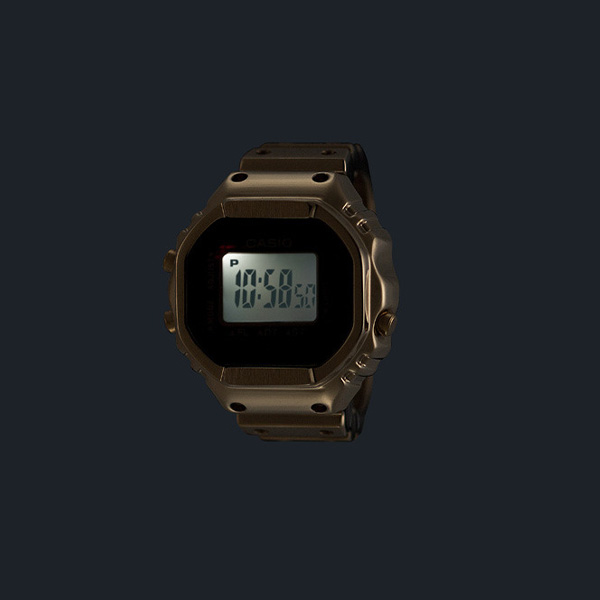 CASIO】 CASIO RING WATCH カシオ リングウオッチ ゴールド CRW