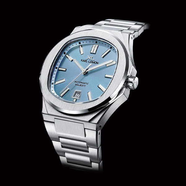 KARL- LEIMON》マジェスティ アイスブルー MAIB01 自動巻 メンズ