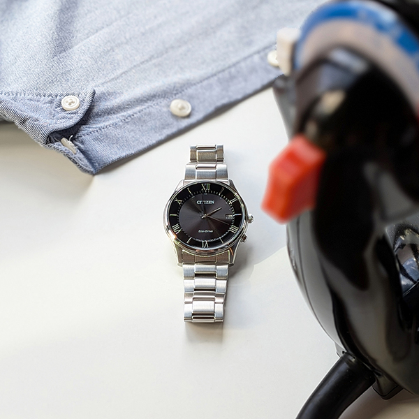 CITIZEN COLLECTION AS1060-54E エコドライブ メンズ(ブラック