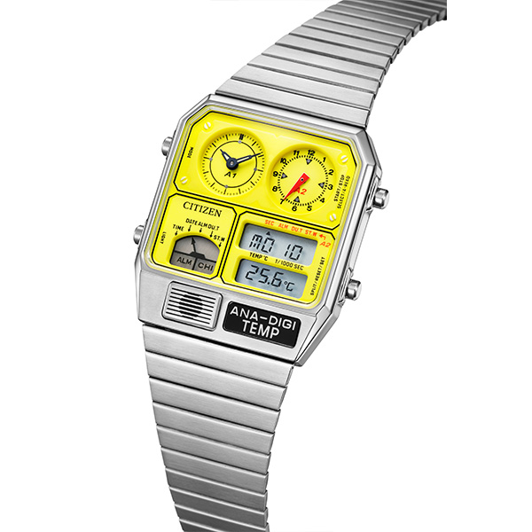 イエロー/アナデジテンプ