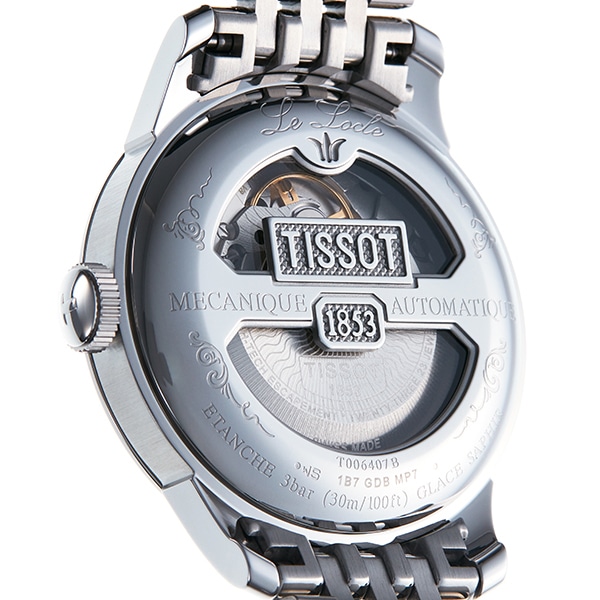 TISSOT】ル・ロックル パワーマティック 80 T0064071103300 ホワイト ...