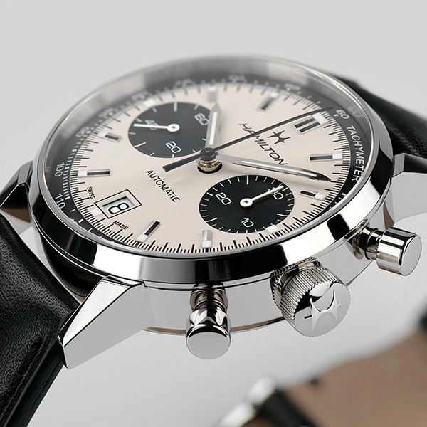 HAMILTON】AMERICAN CLASSIC INTRA-MATIC AUTO CHRONO H38416711 自動