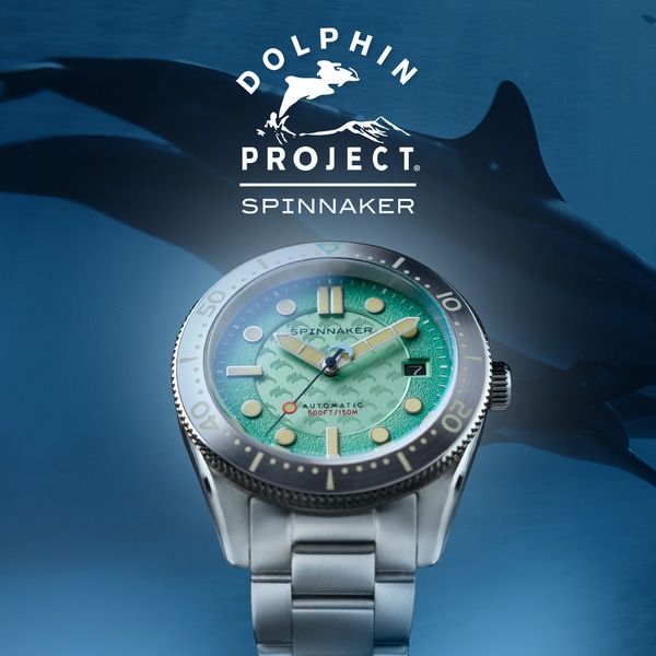 SPINNAKER】スピニカー CROFT MID-SIZE AUTOMATIC DOLPHIN