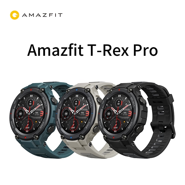 AMAZFIT】T-Rex Pro ティーレックスプロSP170036C01 スマートウォッチ