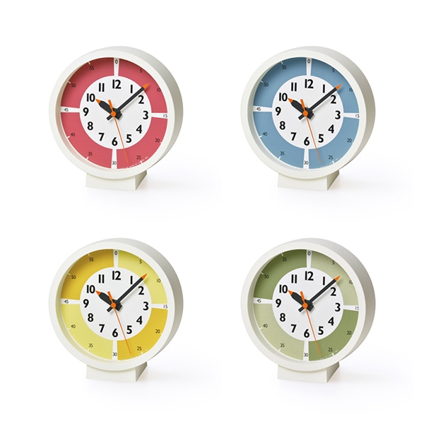 【fun pun clock】YD18-05 YE 置き時計