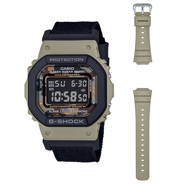 G Shock ユーティリティーカラーdw 5610sus 5jr 交換バンド付属 専用box ベージュ Tictac 腕時計の通販サイト ヌーヴ エイオンラインストア