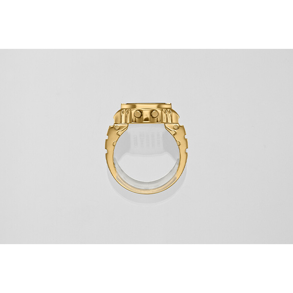 CASIO】 CASIO RING WATCH カシオ リングウオッチ ゴールド CRW