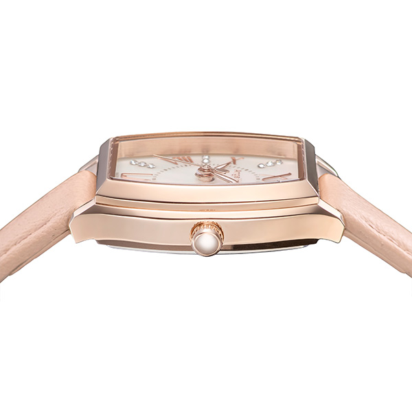 ピンクゴールド/レザー