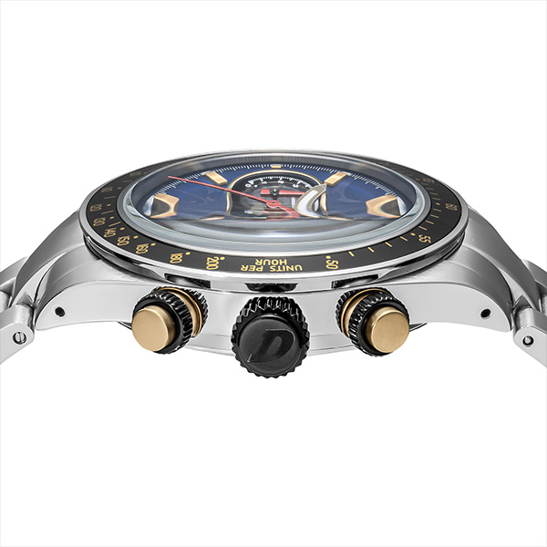 シルバー/ブルー