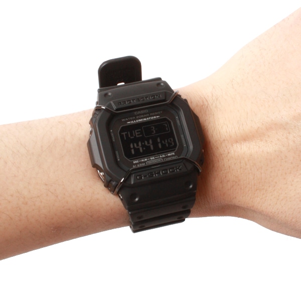[TiCTAC]G-SHOCK ジーショック CASIO カシオ デジタル 【国内正規品】 腕時計 DW-D5600P-1JF(ブラック
