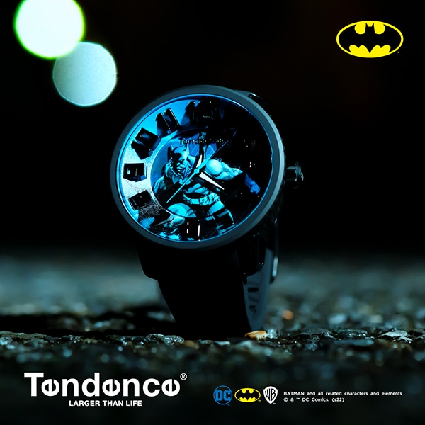 【Tendence】DC BATMAN Collection Gulliver BATMAN バットマンコラボレーション バットマン TY430404  クォーツ メンズ