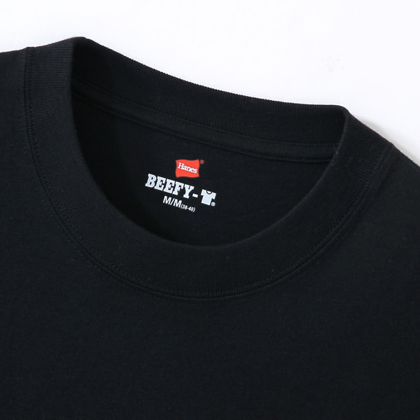 【Hanes】 BEEFY-T ビーフィーTシャツ ブラック XLサイズ H5180