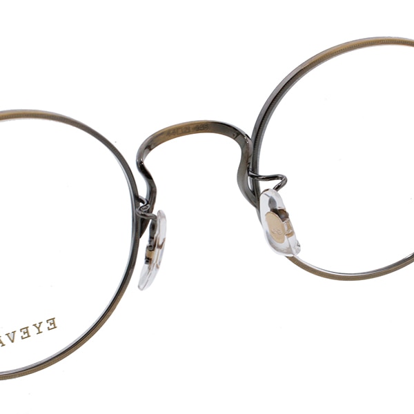 【EYEVAN】 Merced（44） メルセド AG（ANTIQUE GOLD） メガネ 44サイズ