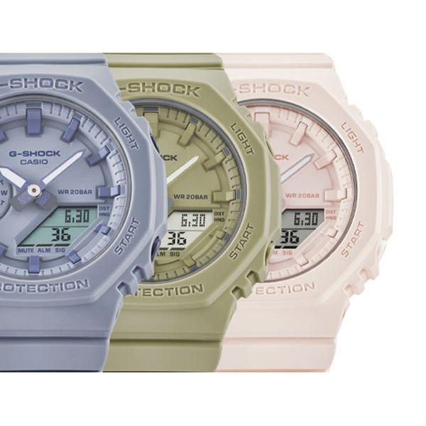カシオ CASIO G-SHOCK 腕時計 ユニセックス GMA-S2100BA-2A2DR Gショック クオーツ ライトブルーxライトブルー アナデジ表示