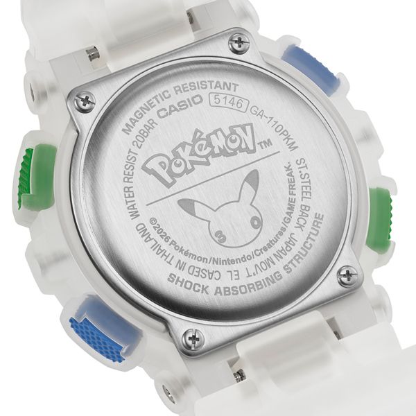 G-SHOCK ポケモン コラボレーションモデル GA-110PKM-7AJR アナデジ