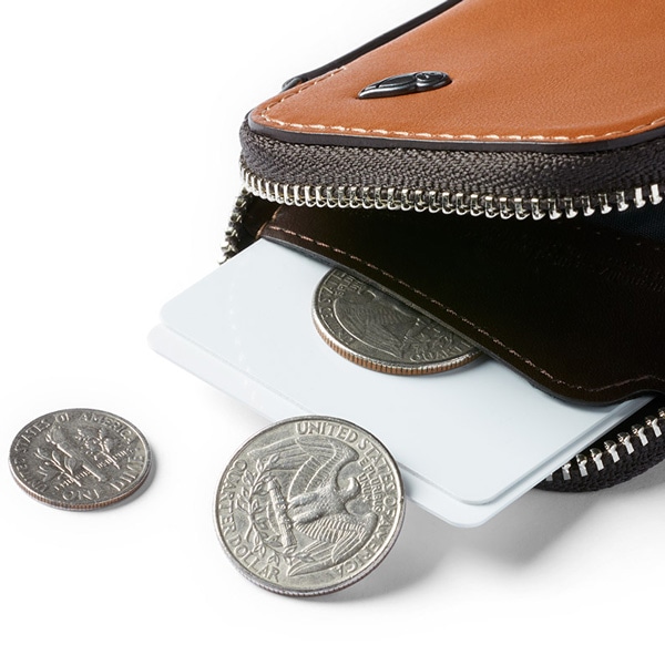 【Bellroy】 Card Pocket カードポケット ラウンドジップミニ財布 キャラメル BRWCPA-CAR