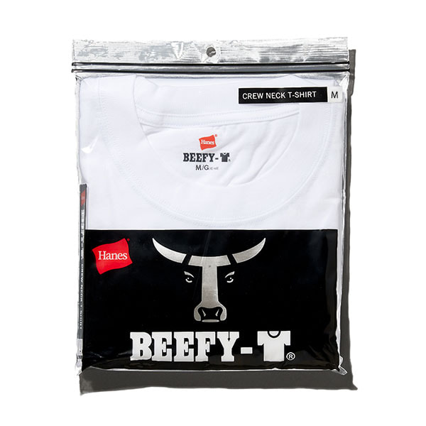 【Hanes】 BEEFY-T ビーフィーTシャツ ホワイト Mサイズ H5180