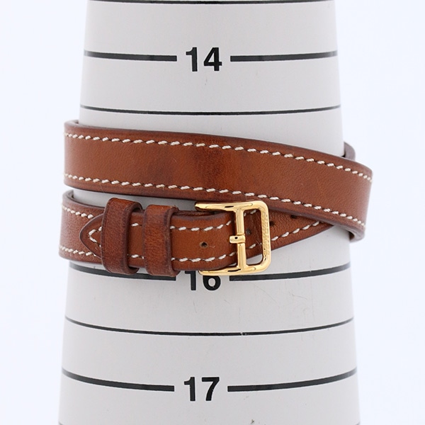 HERMES】ヴィンテージ エルメス Hウォッチミニ ドゥブルトゥール