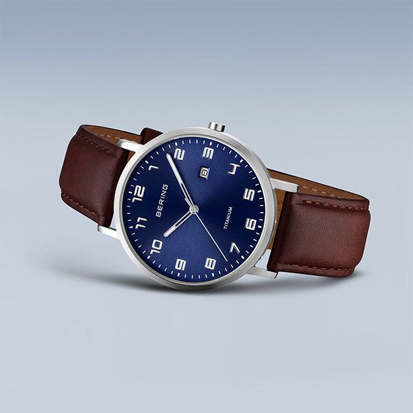 ネイビー/シルバー