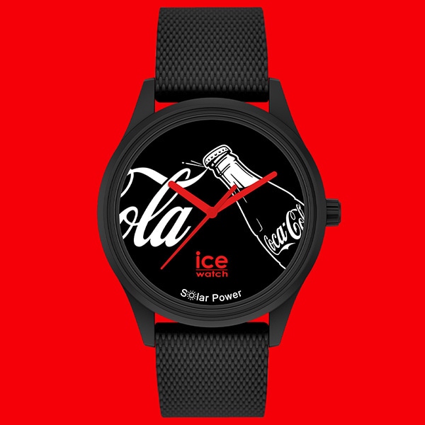 【ICE WATCH】ソーラーパワー コカ・コーラ ICONIC 世界1200本限定モデル 018512 ユニセックス