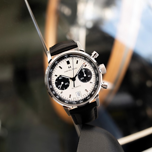 【HAMILTON】AMERICAN CLASSIC INTRA-MATIC AUTO CHRONO H38416711 自動巻 メンズ