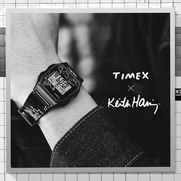 【TIMEX】Keith Haring Collaboration キーズへリング コラボレーション TW2W25500 クォーツ ユニセックス