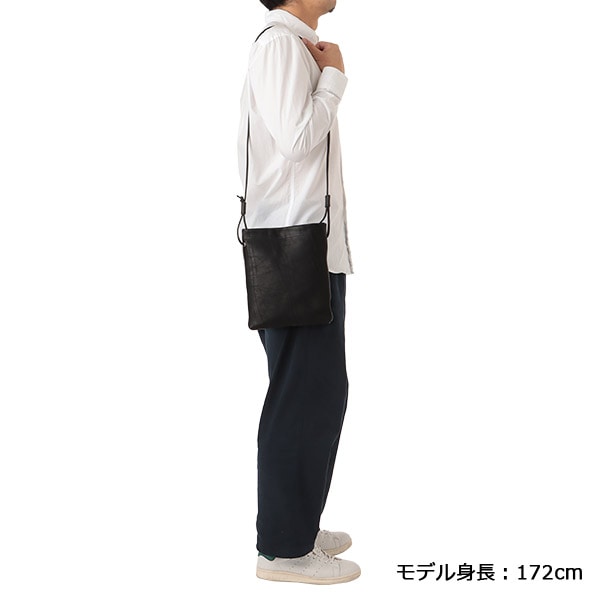 【SLOW】 コレクターズ別注 bono shoulder bag L ショルダーバッグL ブラック 300S137J