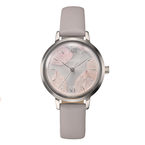 シルバー/レザー