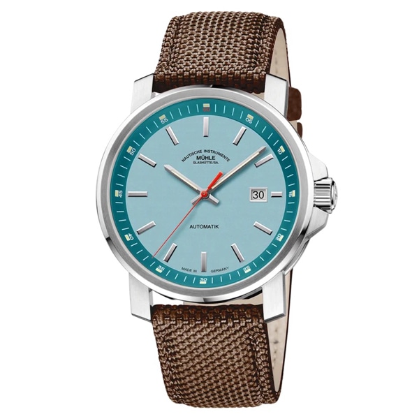 サウスシーブルー/レザー