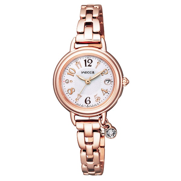 ピンクゴールド（替えベルト：ベージュ）