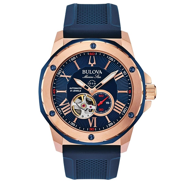 ネイビー×ピンクゴールド