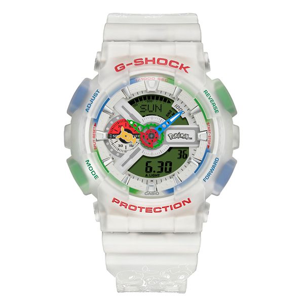 G-SHOCK ポケモン コラボレーションモデル GA-110PKM-7AJR アナデジ