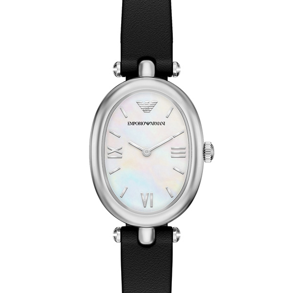 シルバー/レザー