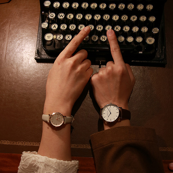 シルバー/ピンクゴールド