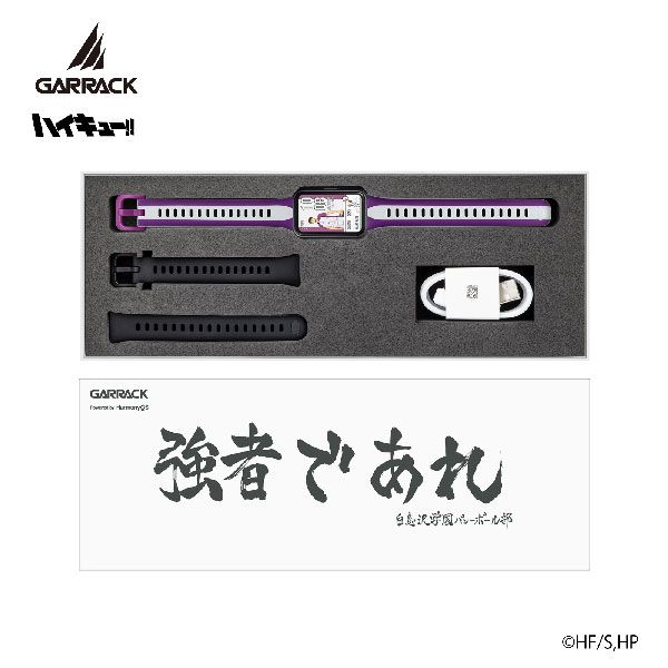 パープル×ホワイト