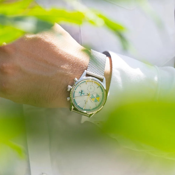 ホワイト/メタル