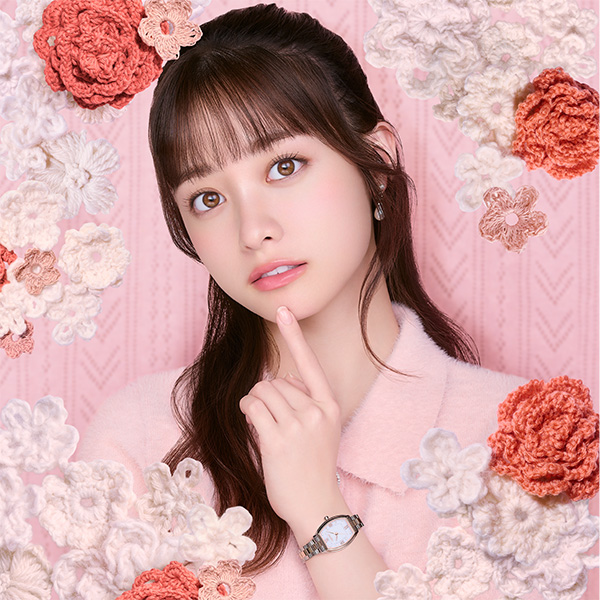 ピンクゴールド/シルバー