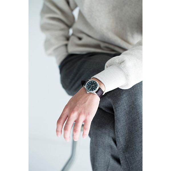 ブリティッシュグリーン/レザー