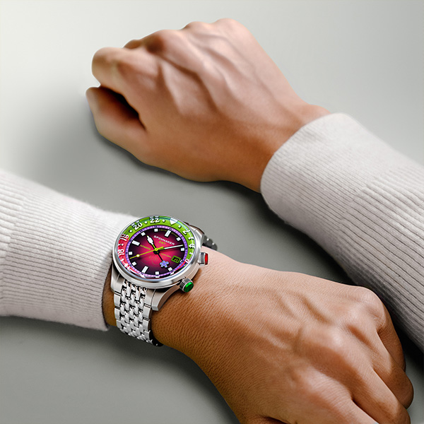 シルバー/ピンク