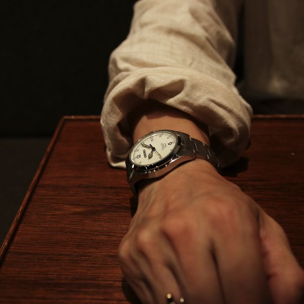 SEIKO×TiCTAC 記念コラボレーション HZB002J 自動巻 メンズ(オフ