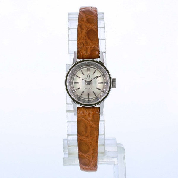 【OMEGA】ヴィンテージ DeVille デ・ヴィル 手巻 1960年代 中古 レディース(ブラウン): TiCTAC｜腕時計の通販サイト